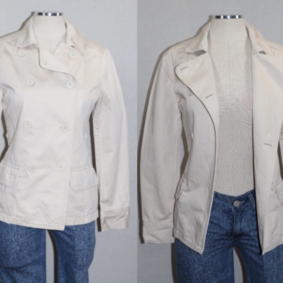 Gap Cotton Trench Coat Jacket - Picture 1 of 16